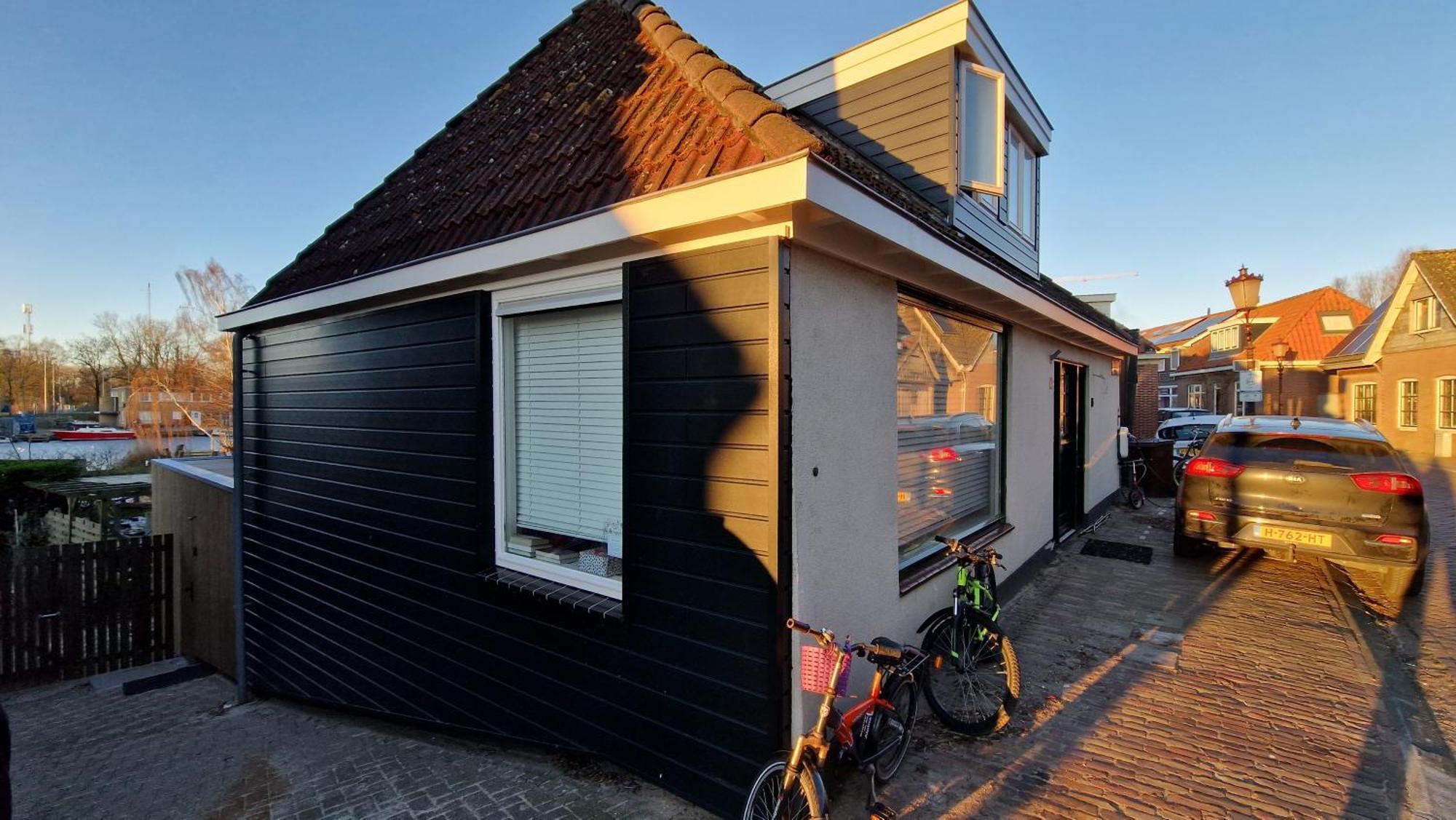 Het Huis Met De Groene Deur Amsterdam Luaran gambar