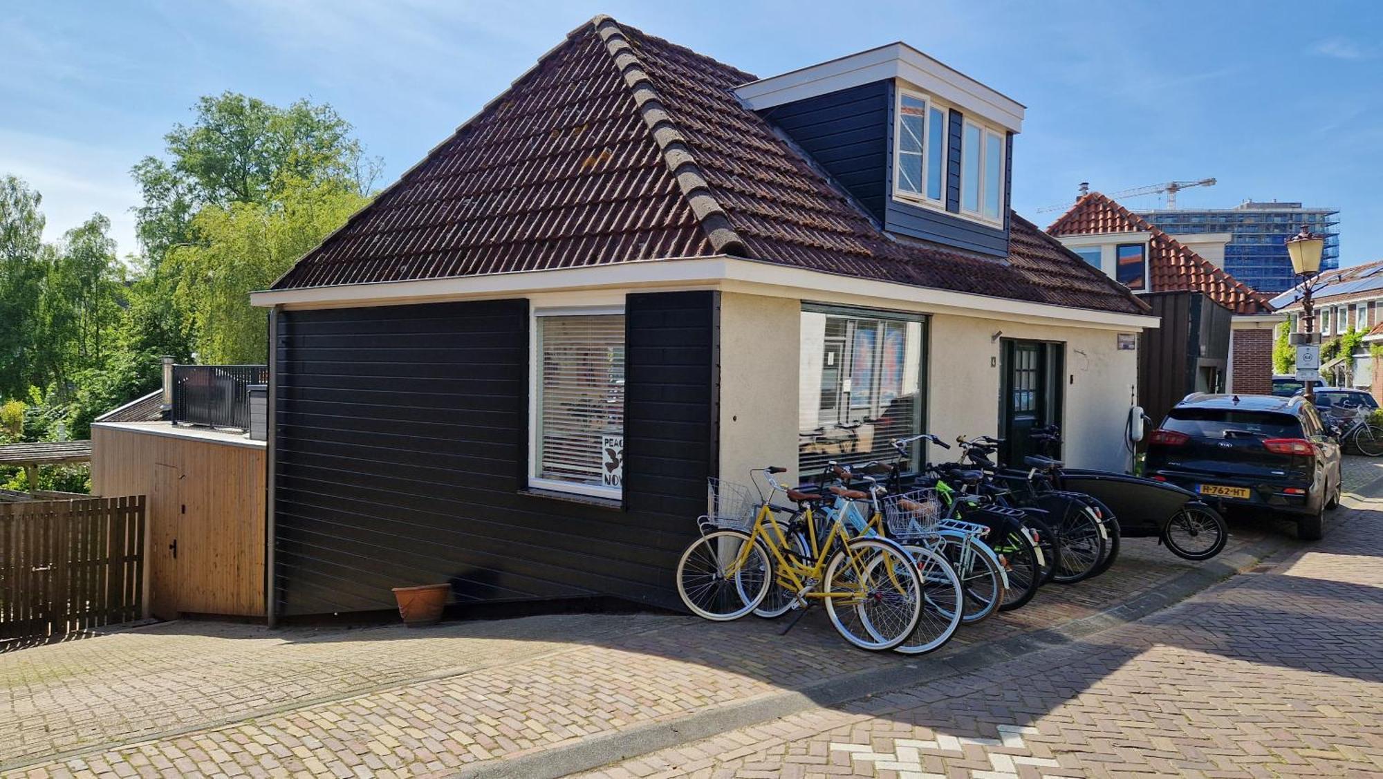 Het Huis Met De Groene Deur Amsterdam Luaran gambar